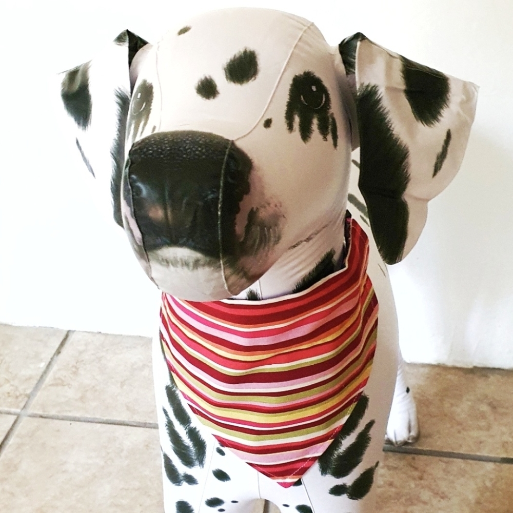 🐶 5 for $15 * Stripes & Mini Floral Dog Bandana